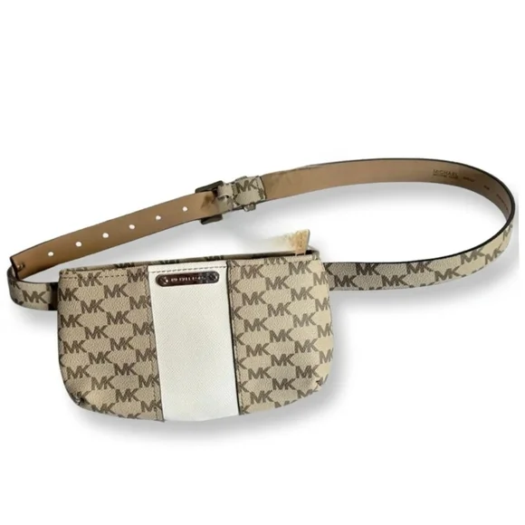 Michael Kors | Bags | Michael Kors Tan And Cream Belt Bag  display picture 1